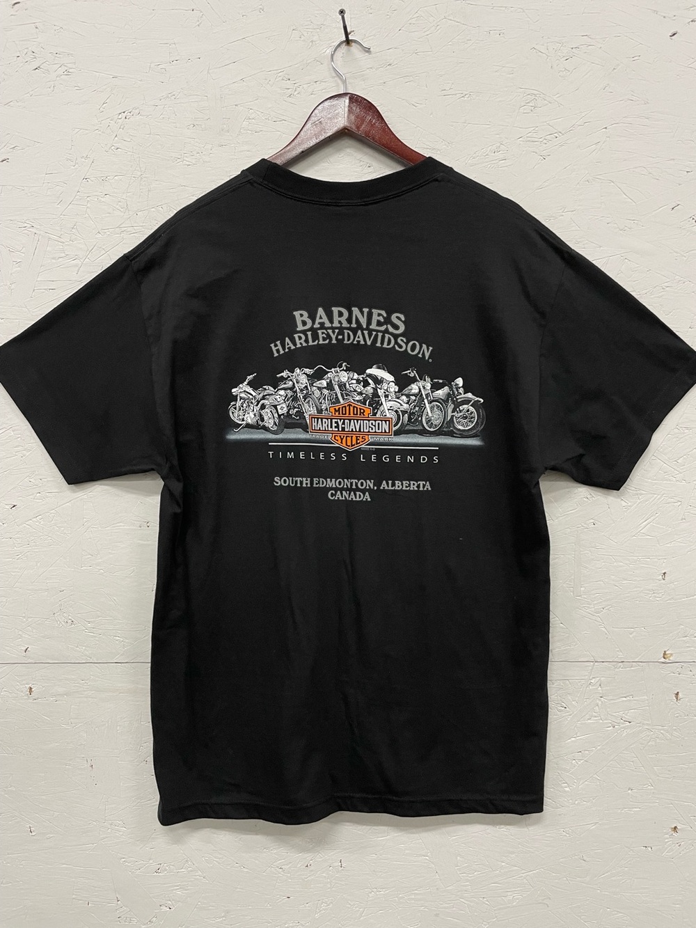 Harley-Davidson South Edmonton, Alberta, Tee, Size L, Like New